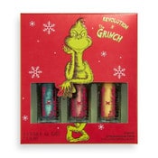 Wholesale - The Grinch x Revolution Don't Give a Grinch Liquid Eyeshadow Set C/P 72, UPC: 5057566633925